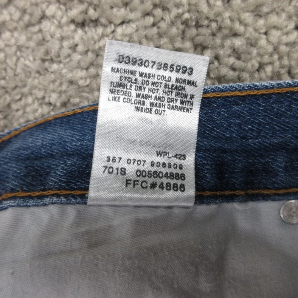 Vintage Levis Jeans Mens 32x34 Blue 560 Comfort Fit Baggy Loose Y2K Denim Pants